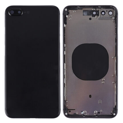 BACK COVER + FRAME IPHONE 8 PLUS BLACK