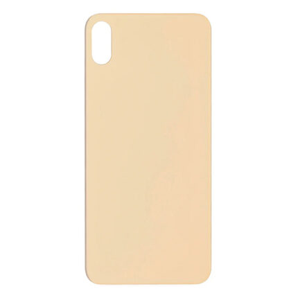 BACK COVER IPHONE XS MAX BIG HOLE ORO