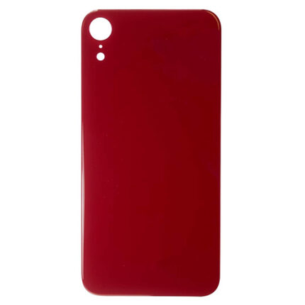 BACK COVER IPHONE XR BIG HOLE ROSSA