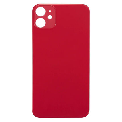 BACK COVER IPHONE 11 BIG HOLE ROSSA