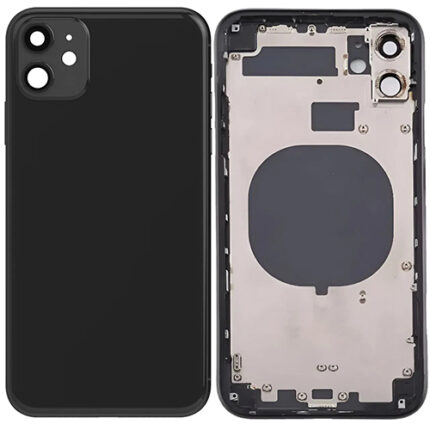 BACK COVER + FRAME IPHONE 11 NERA