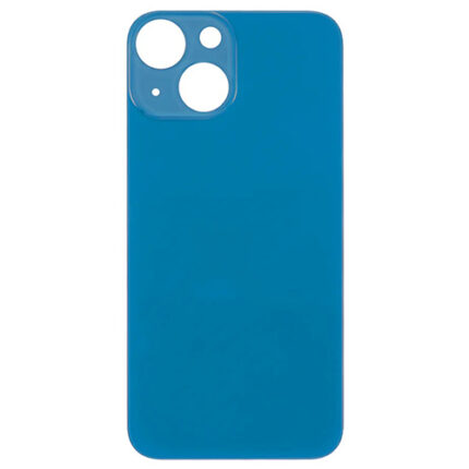 BACK COVER IPHONE 13 BIG HOLE BLU