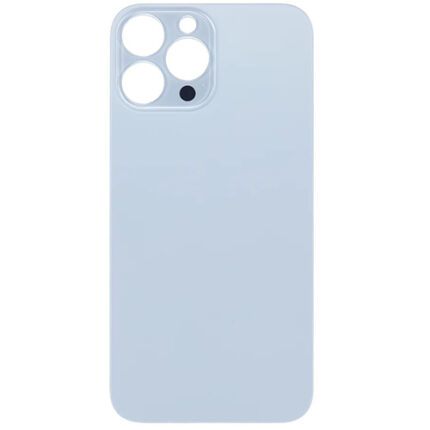 BACK COVER IPHONE 13 PRO BIG HOLE AZZURRO
