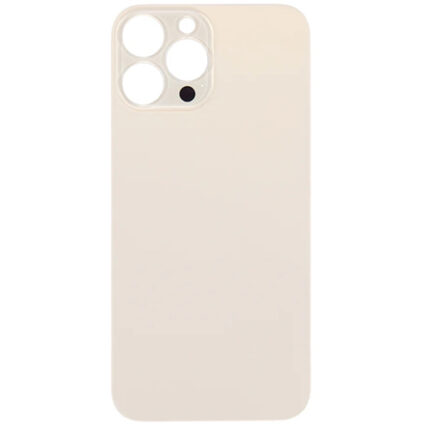 BACK COVER IPHONE 13 PRO BIG HOLE GOLD