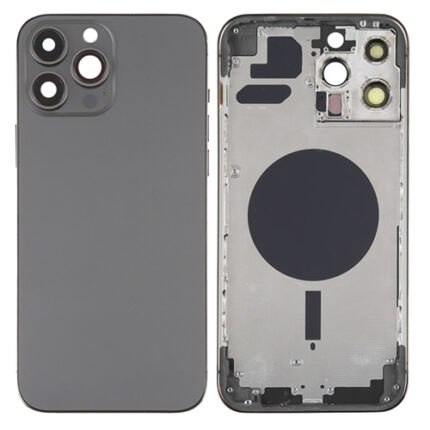 BACK COVER + FRAME IPHONE 13 PRO NERO
