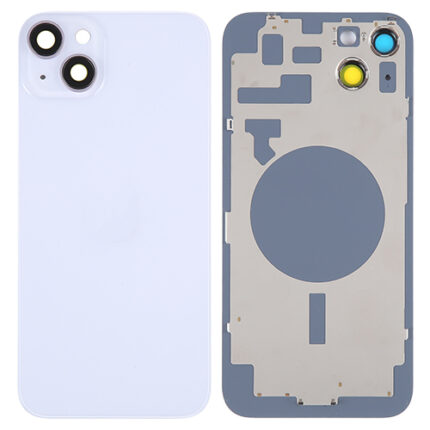 BACK COVER IPHONE 14 PLUS BIG HOLE VIOLA (CON VETRO FOTOCAMERA)