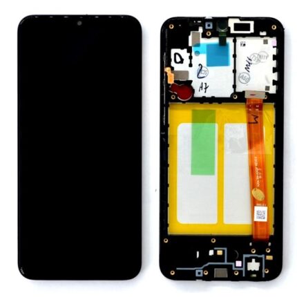 LCD SAMSUNG A20E A202F SERVICE PACK CON FRAME