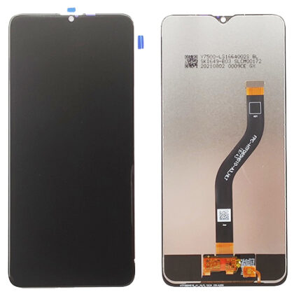 LCD SAMSUNG A20S 2019 A207 SERVICE PACK BLACK NO FRAME