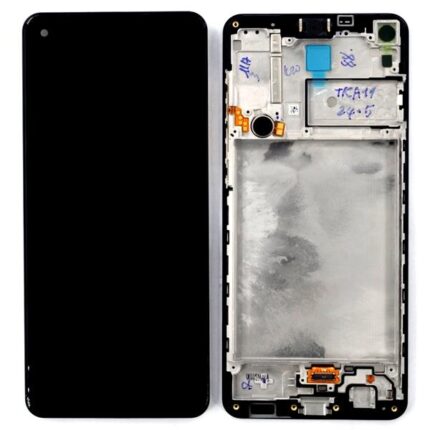 LCD SAMSUNG A21S A217F SERVICE PACK CON FRAME