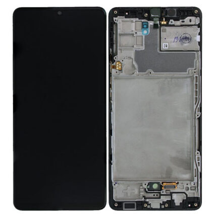 LCD SAMSUNG A42 5G A426 BLACK SERVICE PACK