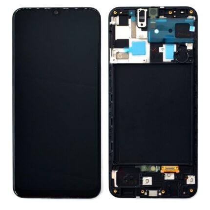LCD SAMSUNG A50 A505 BLACK SERVICE PACK