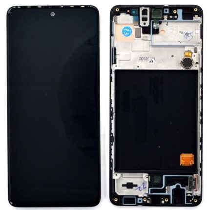 LCD SAMSUNG A51 A515F BLACK SERVICE PACK