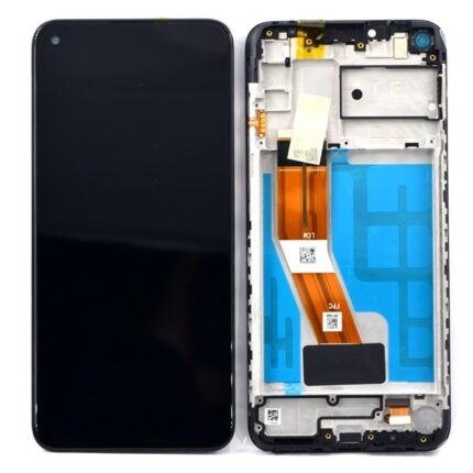 LCD SAMSUNG M115 M11 2020 BLACK SERVICE PACK