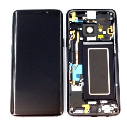 LCD SAMSUNG S9 G960F BLACK SERVICE PACK