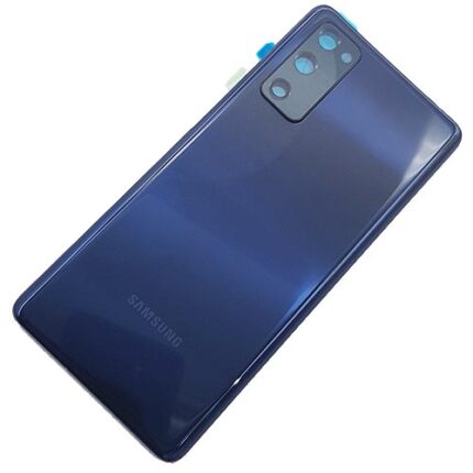 BACK COVER SAMSUNG S20 FE G780F/ S20 FE 5G G781 BLU (CON VETRO FOTOCAMERA)