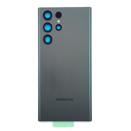 BACK COVER SAMSUNG S22 ULTRA 5G S908 VERDE (CON VETRO FOTOCAMERA)