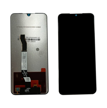 LCD REDMI NOTE 8 2019/ NOTE 8 2021 SERVICE PACK NERO NO FRAME