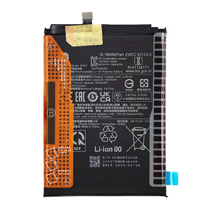 BATTERIA REDMI NOTE 9 PRO/ NOTE 10 PRO 4G/ NOTE 10 PRO 5G BN53