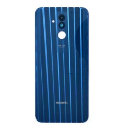 BACK COVER HUAWEI MATE 20 LITE BLUE (CON VETRO FOTOCAMERA)