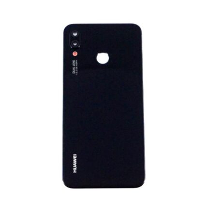 BACK COVER HUAWEI P20 LITE NERA (CON VETRO FOTOCAMERA)