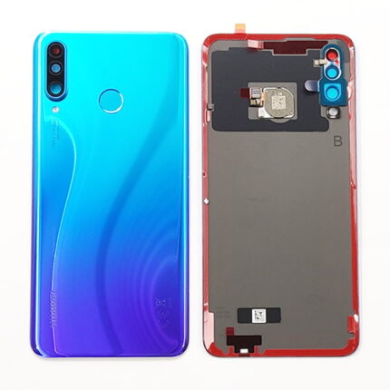 BACK COVER HUAWEI P30 LITE AURORA 48 MP (CON VETRO FOTOCAMERA)