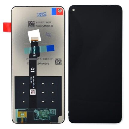LCD HUAWEI P40 LITE 5G/ NOVA 7 SE/ HONOR 30S 5G 2020 SERVICE PACK BLACK NO FRAME