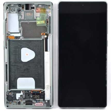 LCD SAMSUNG NOTE 20 N980/ N981 BLACK SERVICE PACK