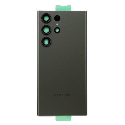 BACK COVER SAMSUNG S23 ULTRA 5G S918 VERDE (CON VETRO FOTOCAMERA)