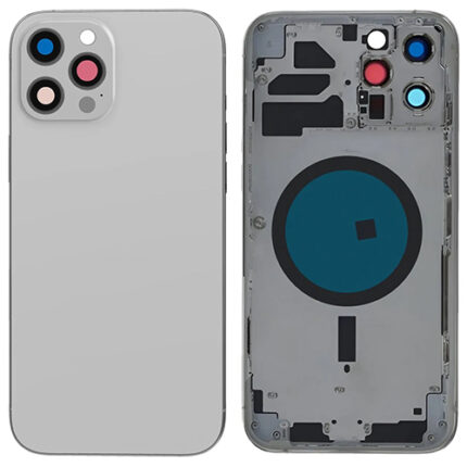 BACK COVER + FRAME IPHONE 12 PRO MAX BIANCO