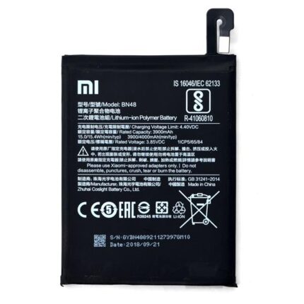 BATTERIA REDMI NOTE 6 PRO BLACK ORIGINALE
