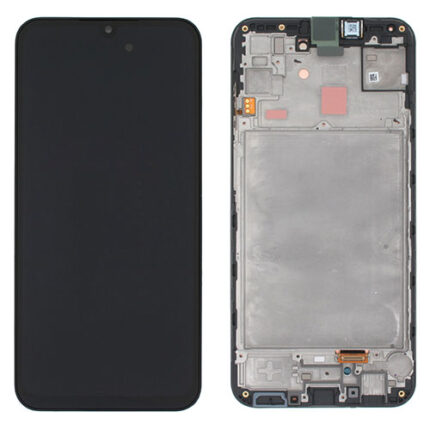 LCD SAMSUNG A15 4G A155/ A15 5G A156  BLACK SERVICE PACK CON FRAME