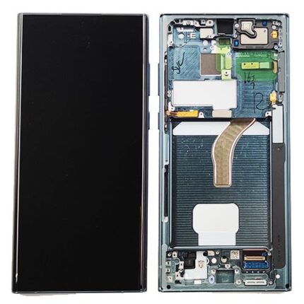 LCD SAMSUNG S22 ULTRA S908 VERDE SERVICE PACK