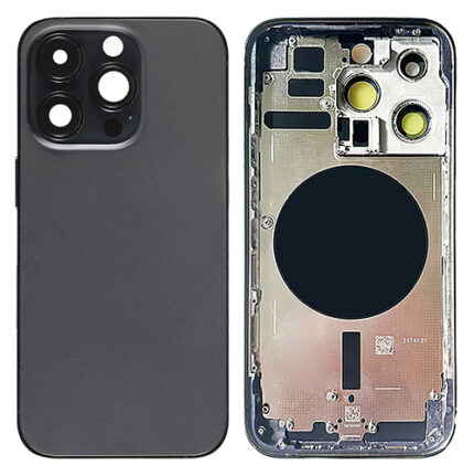 BACK COVER + FRAME IPHONE 14 PRO NERA