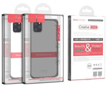 COVER HOCO IPHONE 11 PRO MAX SILICONE TRASPARENTE