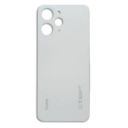 BACK COVER REDMI 12 ARGENTO