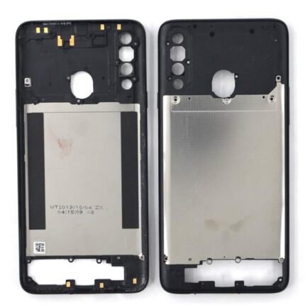 FRAME CENTRALE SAMSUNG A20S A207 BLACK