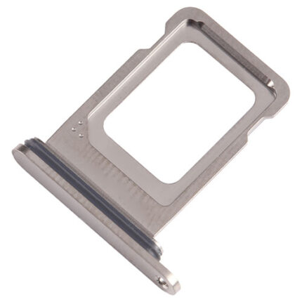 CARRELLINO SIM IPHONE 15 PRO/ 15 PRO MAX TITANIO NATURALE