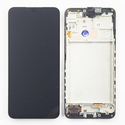 LCD SAMSUNG A16 5G A166 BLACK SERVICE PACK CON FRAME