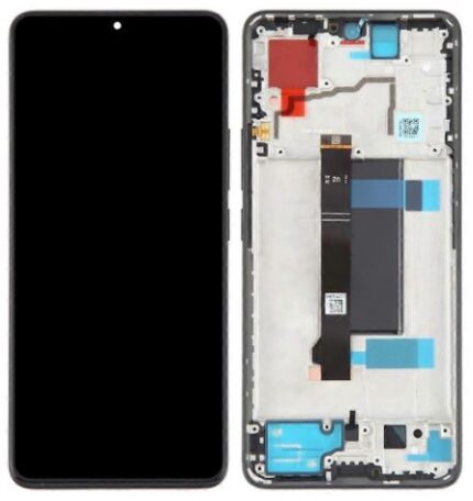 LCD REDMI NOTE 13 PRO 5G SERVICE PACK BLACK CON FRAME