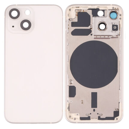 BACK COVER + FRAME IPHONE 13 BIANCA