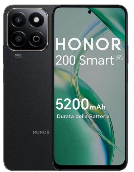 HONOR 200 SMART 256GB/ MIDNIGHT BLACK