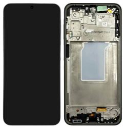 LCD SAMSUNG A26 5G A266B NERO SERVICE PACK CON FRAME