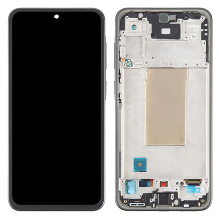 LCD SAMSUNG A36 5G A366B BLACK SERVICE PACK