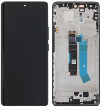 LCD REDMI NOTE 14 PRO 4G SERVICE PACK BLACK CON FRAME