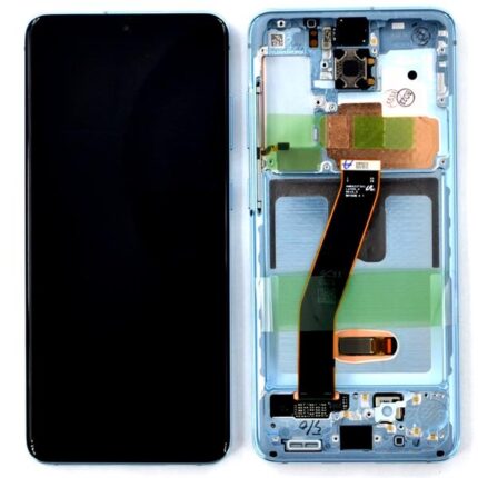 LCD SAMSUNG S20 G980F/ S20 5G G981 BLU SERVICE PACK