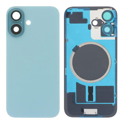 BACK COVER IPHONE 16 VERDE (CON VETRO FOTOCAMERA)