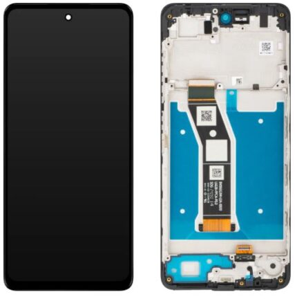 LCD MOTOROLA G04S SERVICE PACK BLACK CON FRAME