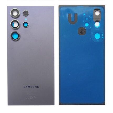 BACK COVER SAMSUNG S24 ULTRA 5G S928B VIOLA (CON VETRO FOTOCAMERA)