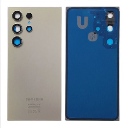 BACK COVER SAMSUNG S24 ULTRA 5G S928B NERA (CON VETRO FOTOCAMERA)
