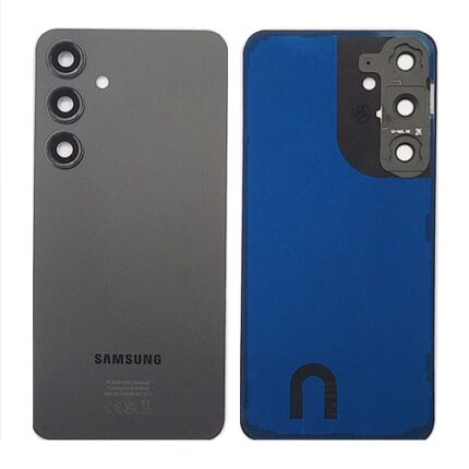 BACK COVER SAMSUNG S24 PLUS 5G S926B GRIGIA (CON VETRO FOTOCAMERA)
